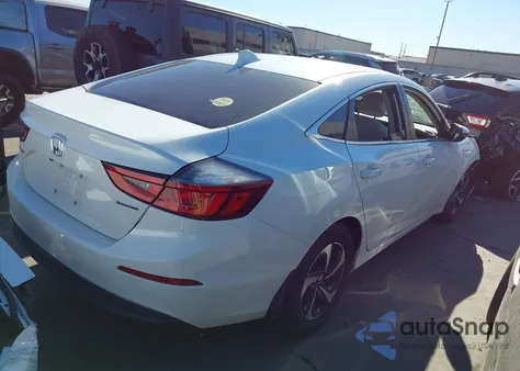 2022 Honda Insight Ex z USA, uszkodzony, nr VIN 19XZE4F56NE002353